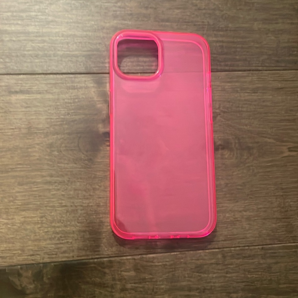Neon hotty phone case iPhone 13.